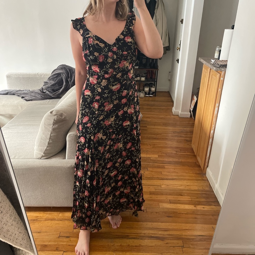 Vintage Reformation Floral Dress